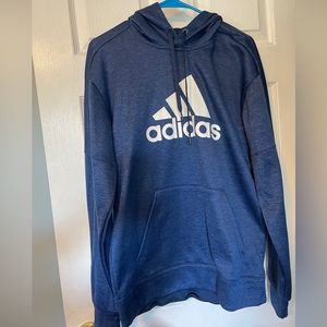 ADIDAS CLIMAWARM HOODIE IN BLUE Men’s medium
